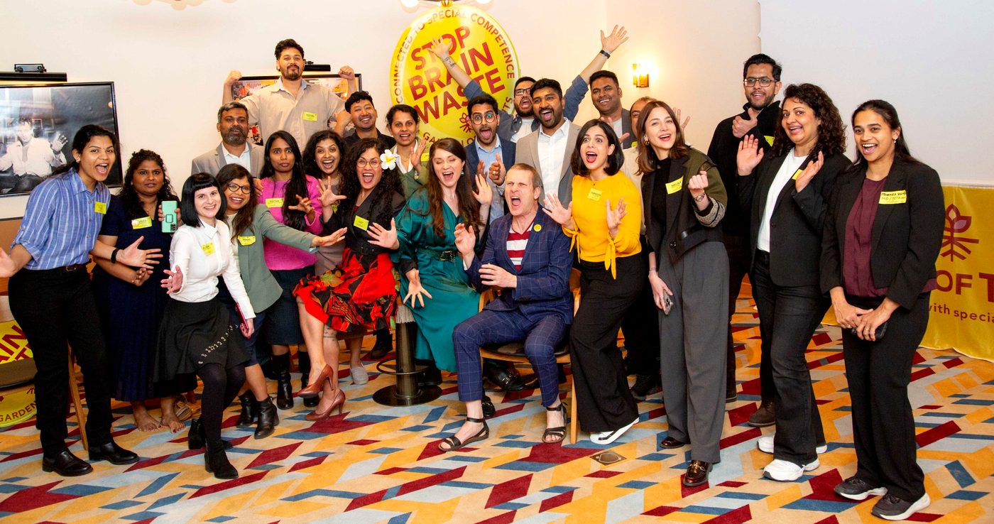Group photo of the Garden of Talents community
